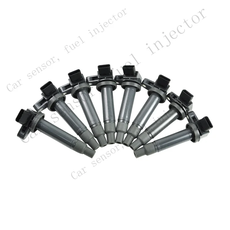 Q+ 8PCS Ignition Coil+Spark Plug UF230 For Toyota Tundra Sequoia 4.7L ZY