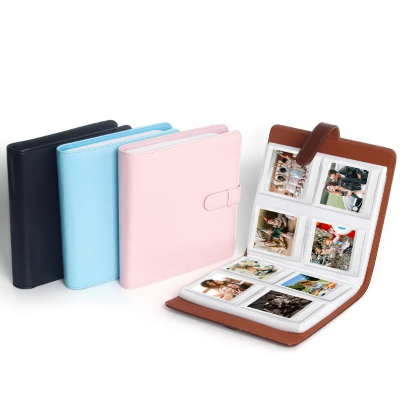 288 Pockets 3 Inch PU Leather Photo Album Mini Instant Picture  Storage Organizer for Mini 11/9/8/8+ D23 20 E65C