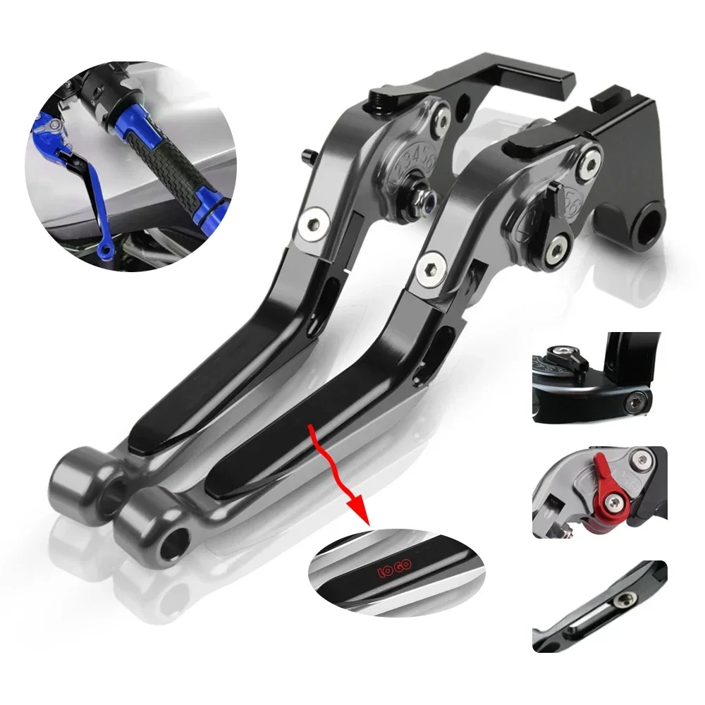 For Yamaha MT-07/MT07/FZ-07 2014-2021 CNC Clutch Lever Brake Lever Set Adjustable Folding Handle Levers Motorcycle Accessories