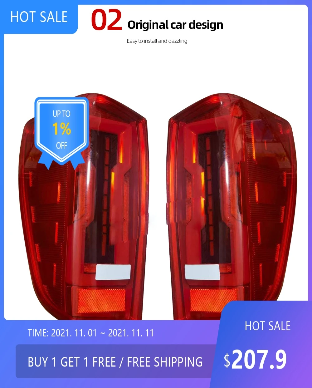 

Video auto BT50 tail light for Mazda BT-50 taillight LED 2021~2023 auto accessories bt 50 Taillamp for Mazda BT50 rear light fog
