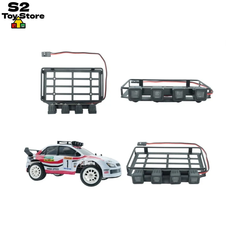 In Stock With Light Metal Roof Rack for 1:12 RC Car SANYAO High Quality Upgrade Part Easy Install DIY Accessory