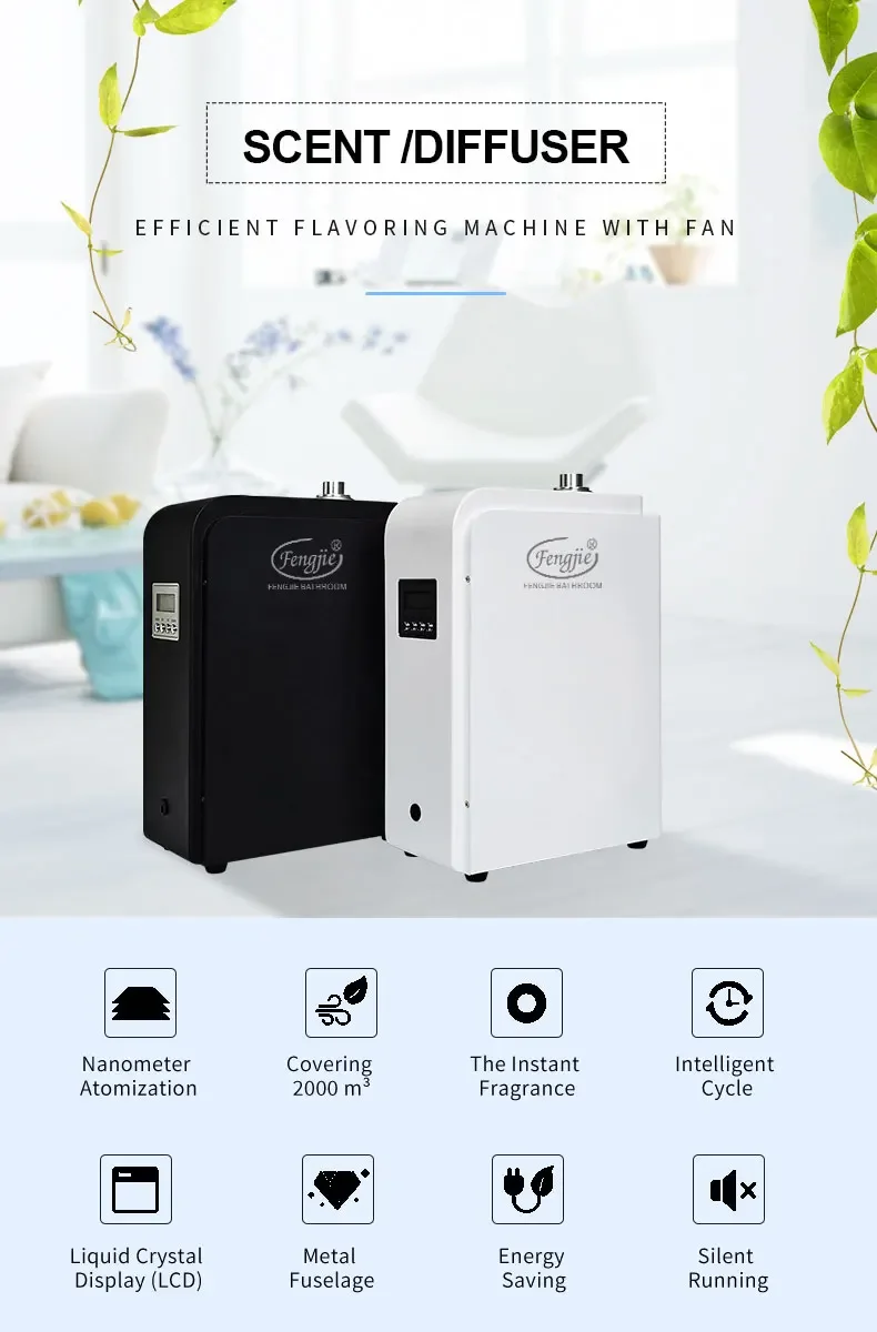 High Quality Wholesale Prices Hotel Commercial Electric Smart Hvac Essential Oil Aromatherapy Aroma Scent Diffuser Machine