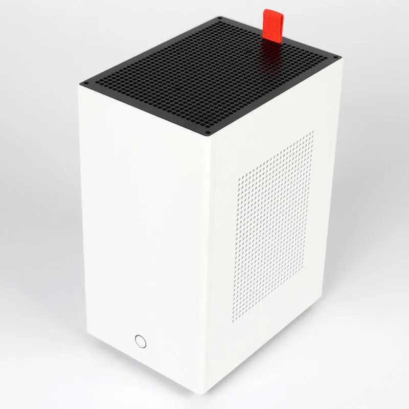 Mini ITX Computer Case Side Transparent,DIY Small PC Chassis