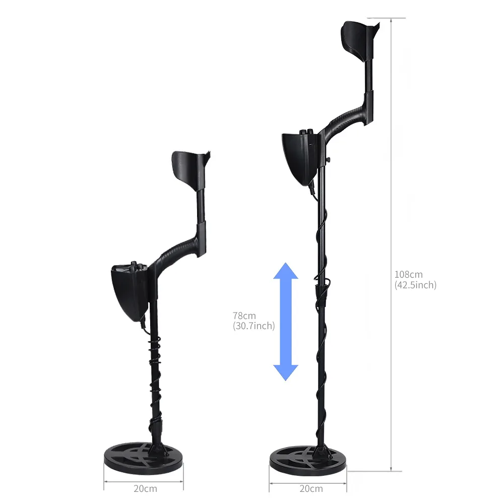 Original Inspection 1000 Metal Detector 3D 5 Multi-System High Depth Ground Metal Detector