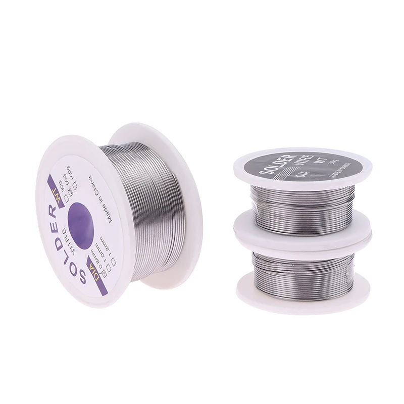 8g 15g 30g 50g 100g 0.8mm 1.0mm Soldering Tin Wire Tin Melt Rosin Core Solder Soldering Wire Roll No-clean FLUX
