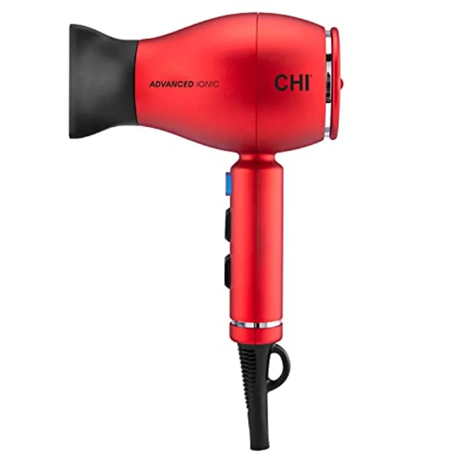 CHI 1875 Series Advanced Ionic Compact Hair Dryer for Ultra-Fast Hair Drying Reduces Frizz Increases Shine 3 Heat + 2 Speed Set