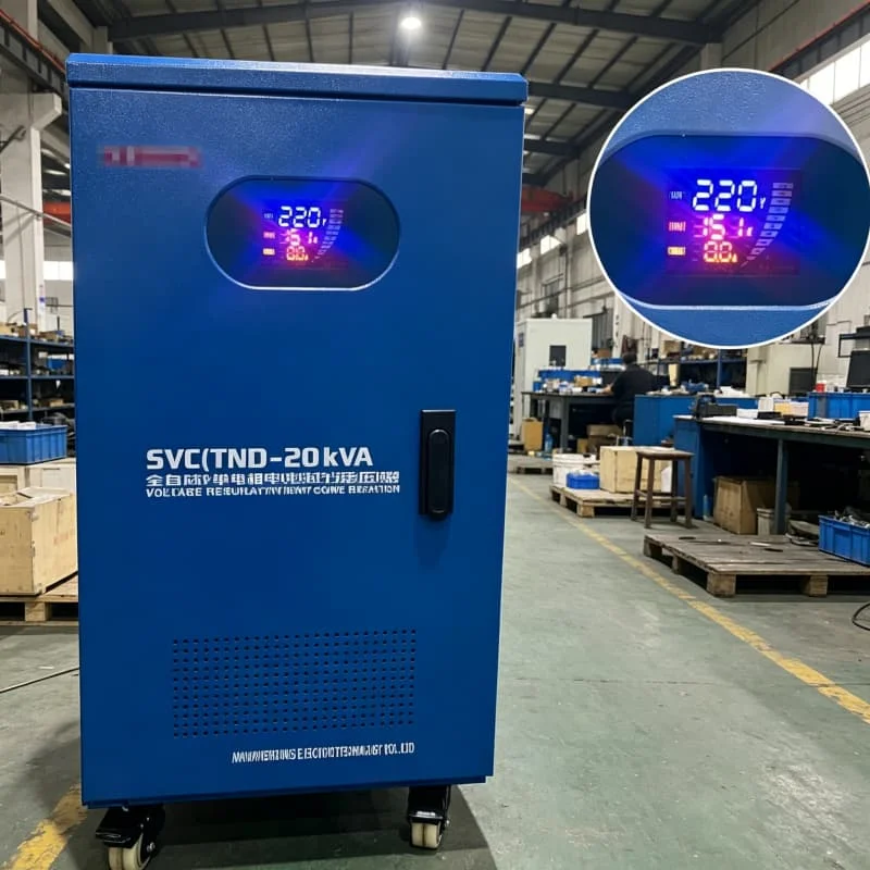 Automatic Voltage Regulator 3 Phase Servo Type with Pure Copper Coil Wide Input Range Customized Industrial Equipment Protection