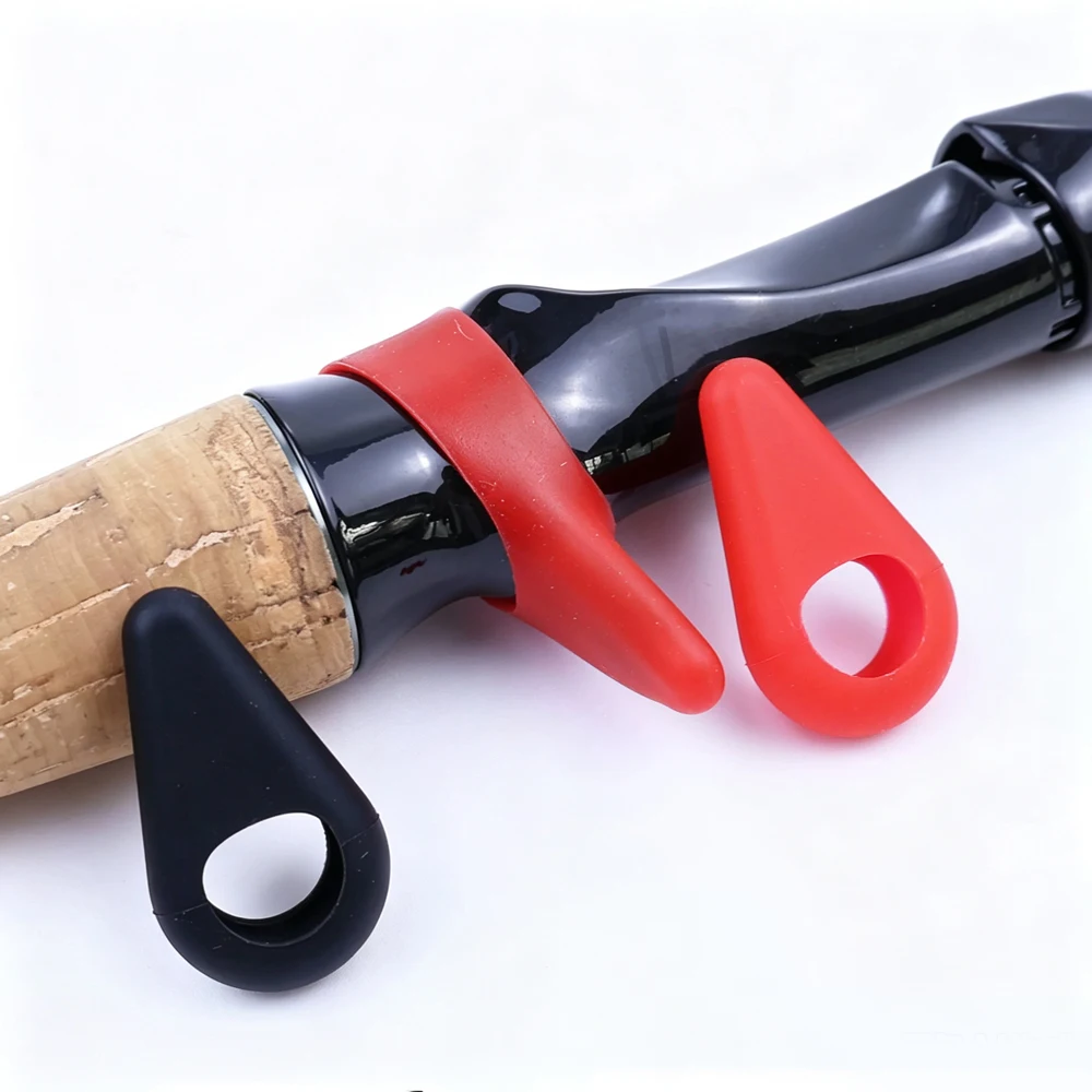 1pc Friendly Fishing Rod Grip Silicone Triggers Guard Fishing Rod Handle Grip Cover For Fishing Rod Antiscratch Protections