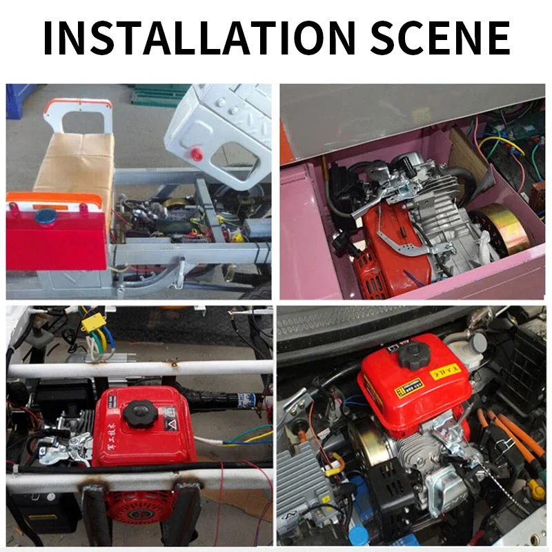 NF Double 3000r/min 3000W Generator Range Extender Process Controller for 48V/60V/72V Electric Motor Vehicle GD
