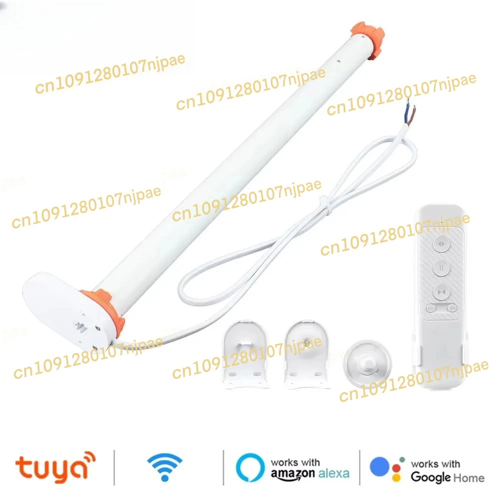 

Tuya WIFI умные рулонные жалюзи привод для трубки 36 мм 38 мм электрический мотор для штор Smart life управление приложением Alexa Google Home