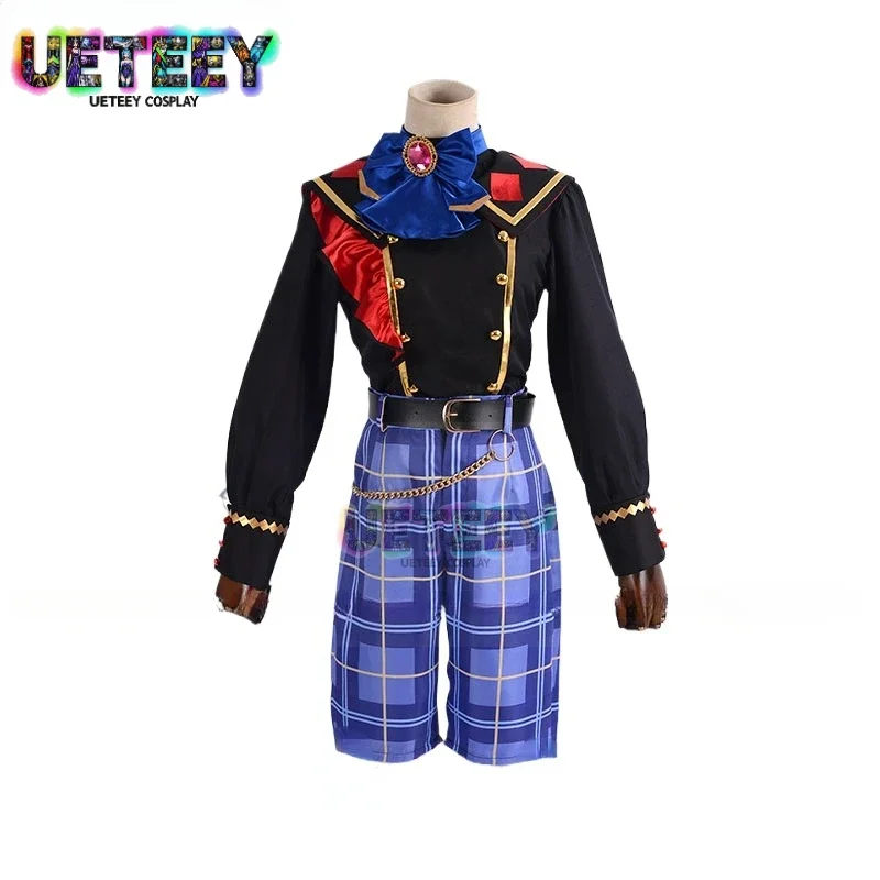 

UETEEY Ensemble Stars Cosplay Black Rabits Suits Nito Nazuna Mashiro Tomoya Shino Hajime Tenma Mitsuru Cosplay