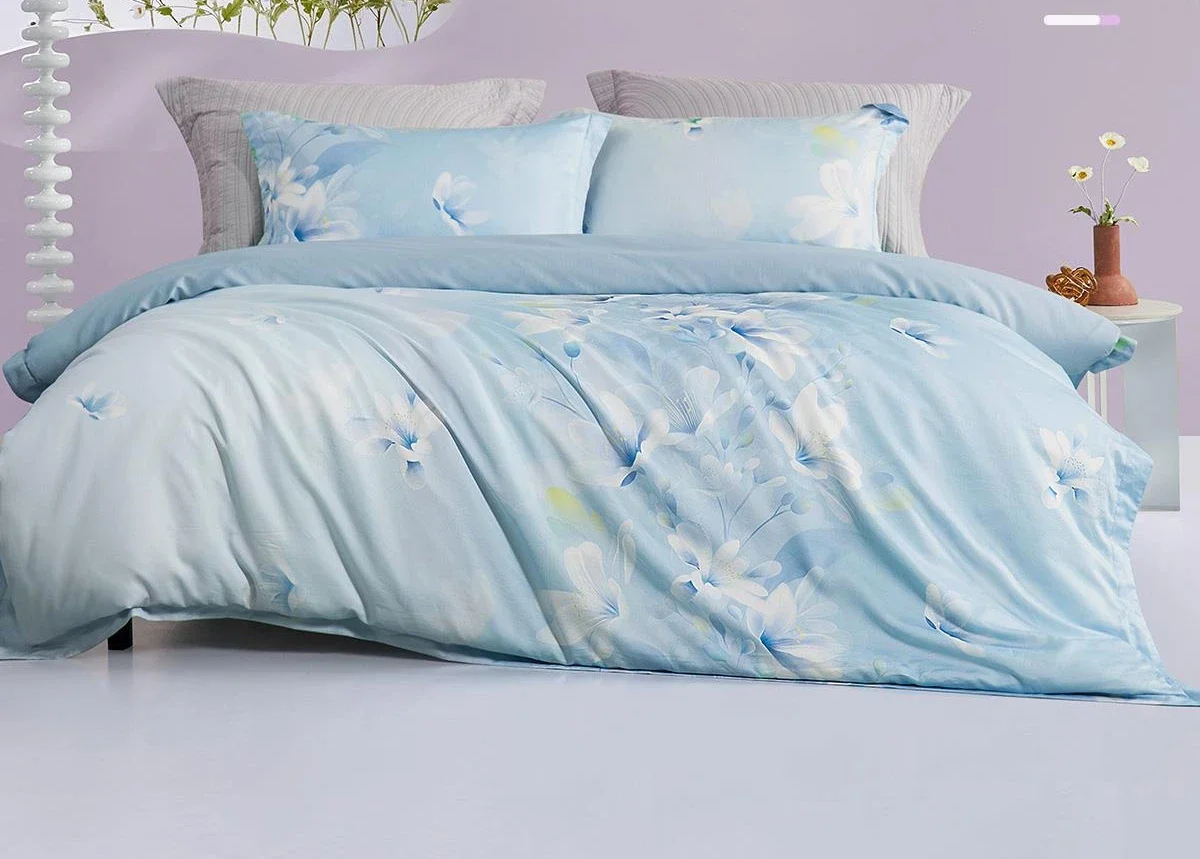 

Cotton printed quilt cover Pure cotton quilt cover Household single piece bedding