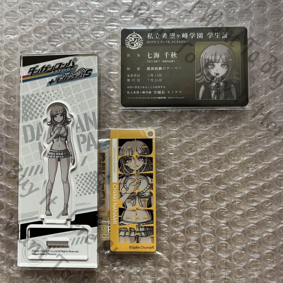 

Аниме Danganronpa Nanami ChiaKi косплей мультфильм студенческая удостоверение личности акриловая подставка фигурка брелок стоячий знак орнамент талисман подарок