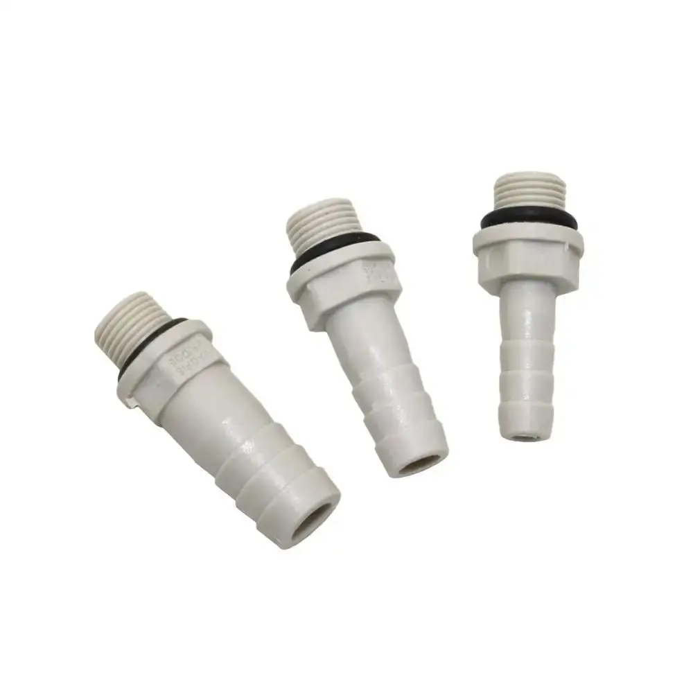 

1Pcs 1/4" 1/8" BSP Male Thread Plastic Hose Fitting 6/8/10/12mm Barbed Tail Connector Joint Garden Irrigation Accessory