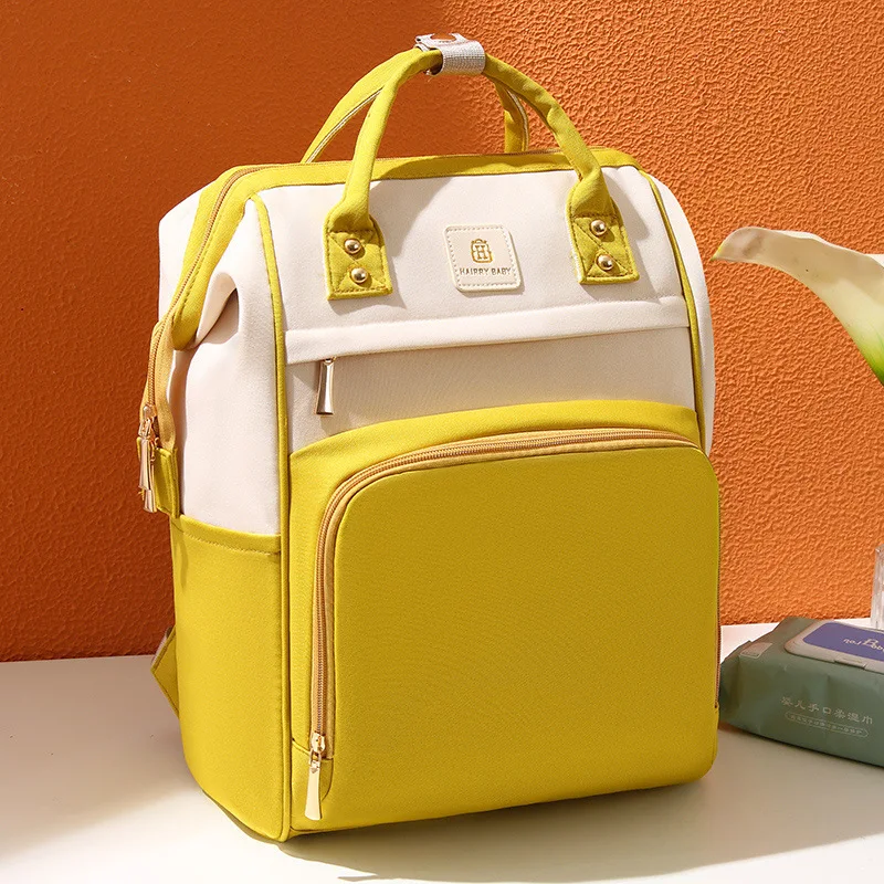 

New Mommy Bag Multi Functional Lightweight Maternal Child Bag Handheld Large Capacity Backpack Traveling Backpack