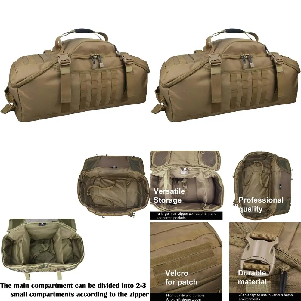 

Универсальный рюкзак в военном стиле для путешествий, поездок на выходные, посещения спортзала и выездных операций