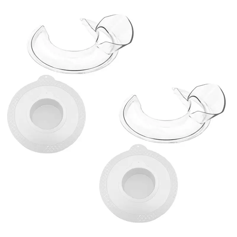 BMBY-2X For Kitchenaid 4.5-5 Quart Tilt-Head Stand Mixers,Secure Pouring Shield& Mixers Bowl Covers Mixer Splatter Guard Lids