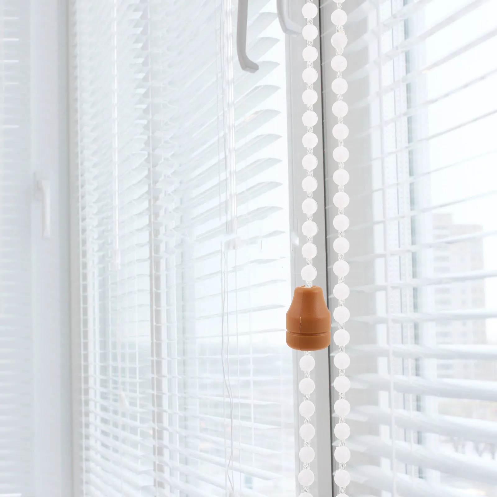 

8Pcs Curtain Accessories Handle Plastic Cord Tassel Blind Pull End for Roman Shades Window Blinds Replacement Parts Drawstring