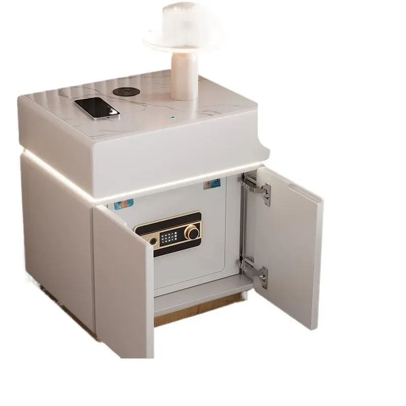 

Safe Home New Bedside Table Safe Anti-theft Wireless Charging Smart WiFi Control