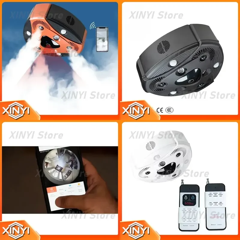 Hot Sales Wholesale Smart System Wifi Remote Alarm Anti Theft Fog Machine for Home Security Protection