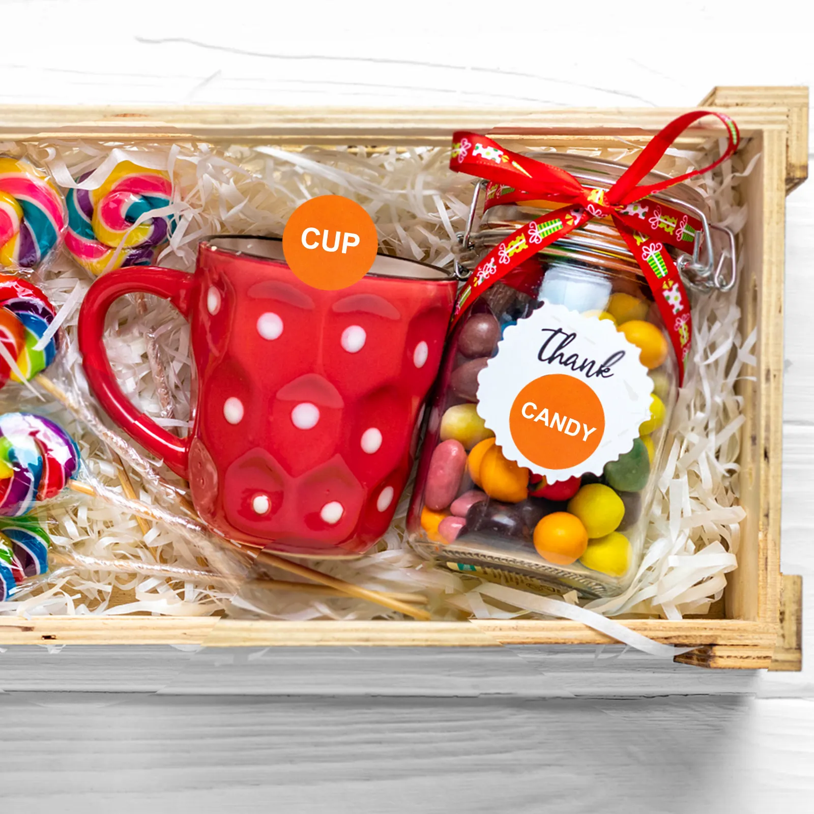 

6 Rolls Round Stickers Color Dot Labels Self Adhesive Coding Stickers for Price Tagging Gift Wrapping Envelope Sealing Classroom