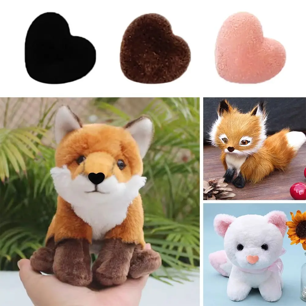 10pcs DIY  Love Crafts Plastic Triangle Noses For Dolls Toys For Bear Buttons Toy DIY Safety Nose Accessories