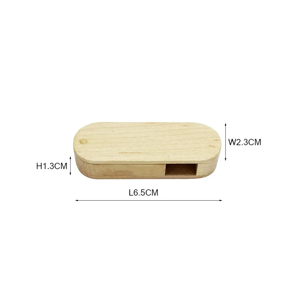 10PCS LOT Wooden Rotatable Pen Drive 128GB Free Custom Logo USB Flash Drive 64GB Real Capacity Memory Stick 32GB Wedding Gift