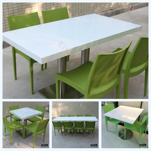 unique fast food restaurant tables and chairs