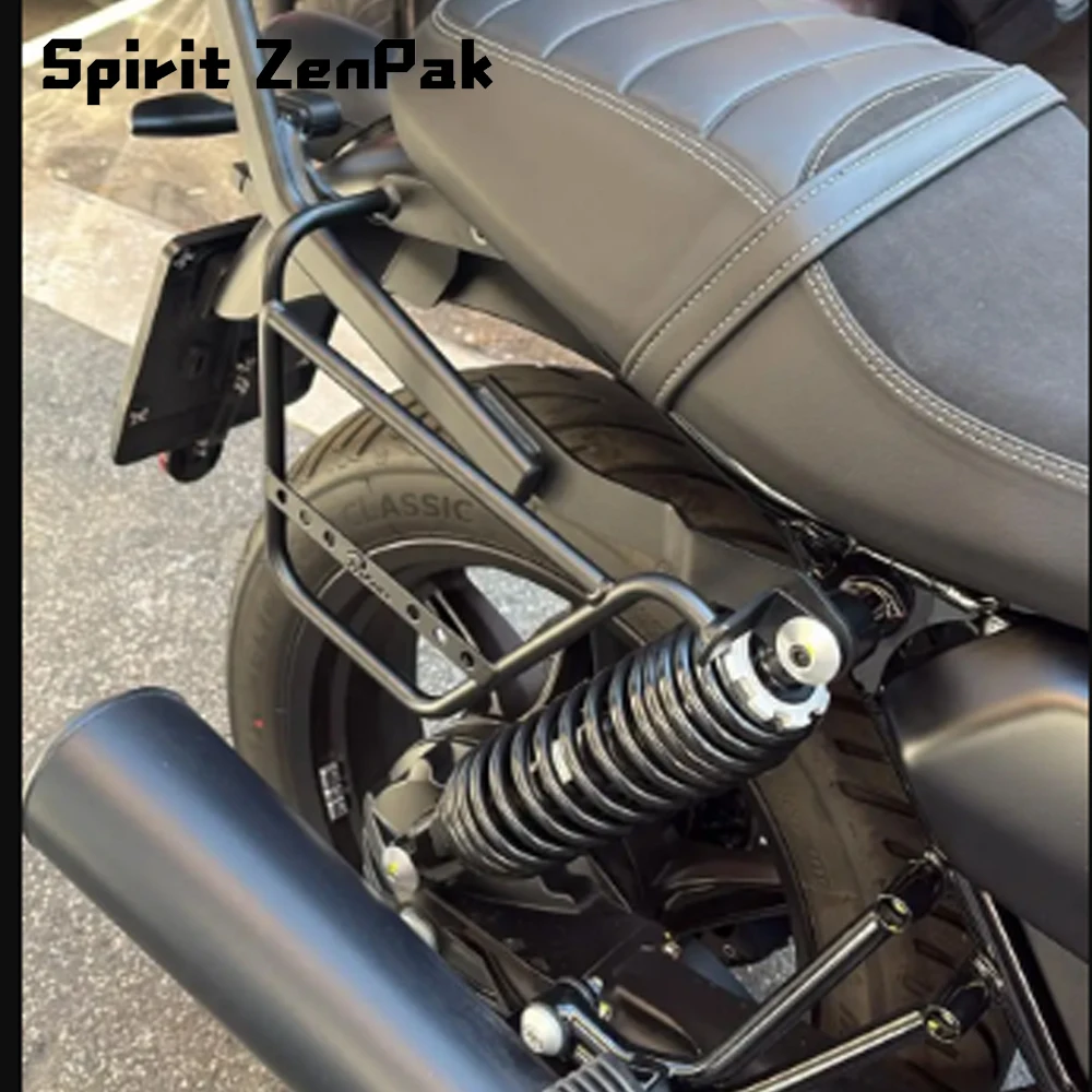 Fit V7 Stone Special Custom V7 Milano Carbon Rough 21-25 Motorcycle Accessories Trunk Bag Holder Side Package Holder