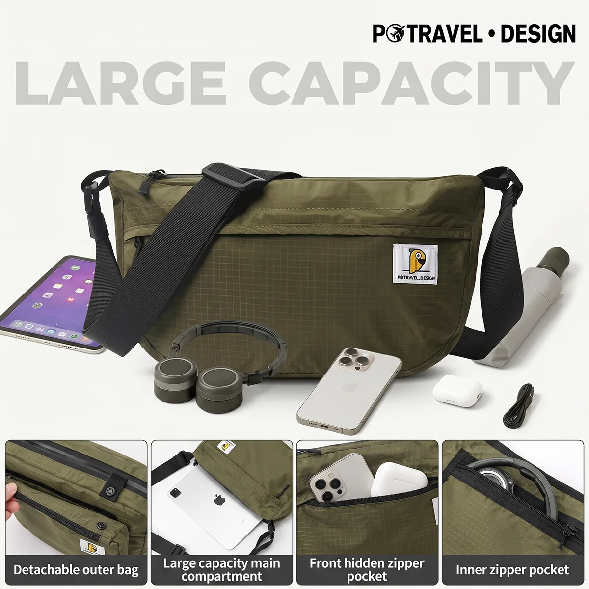 Thumbnail 4 - #39 Top Casual Messenger Shoulder Bags Picks for Every Budget