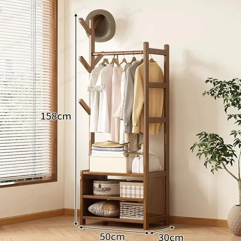 

Floor mounted clothes hanger, bedroom home clothes rack, simple indoor storage rack, clothes rack, storage rack