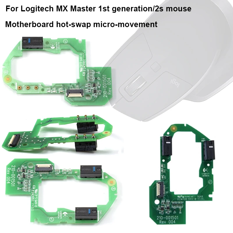 For Logitech MX Master 1st Generation/2s Mouse Solder-free Hot-swappable Micro Motherboard Replacement and Repair Accessories