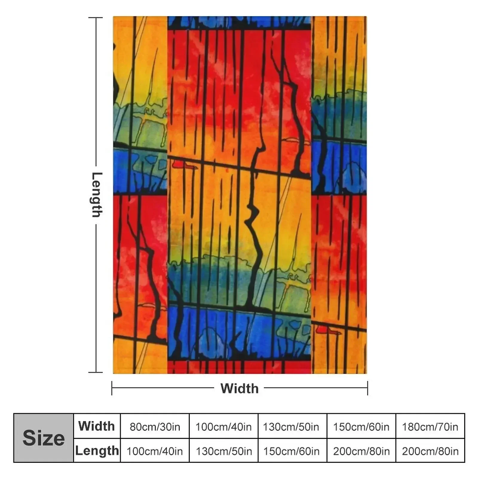 Rainbow River Throw Blanket Decorative Throw Bed covers Furrys bed plaid Flannel Fabric for sofa Blankets