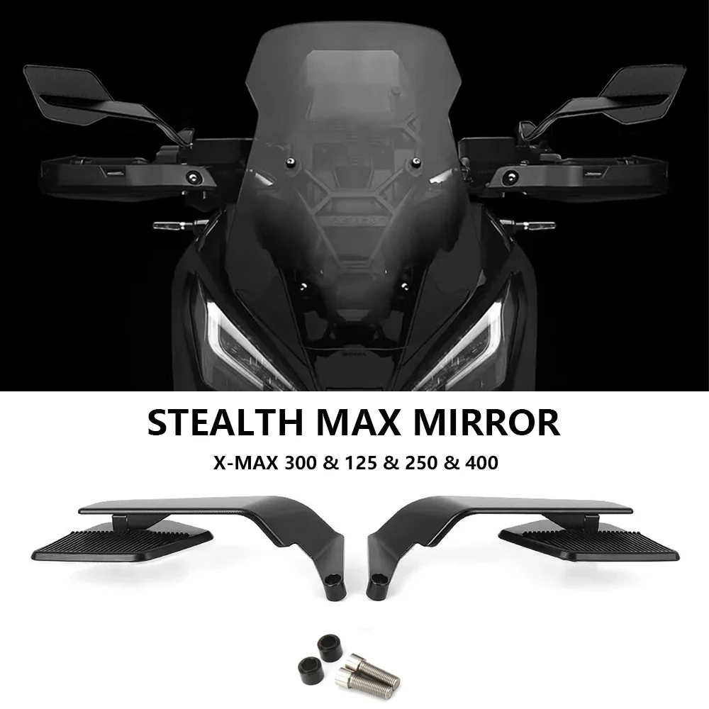 

Motorcycle Anti-glare For Yamaha XMAX125 X-MAX 250 125 X-Max 300 XMAX 400 Accessories Stealth Max Rearview Mirror
