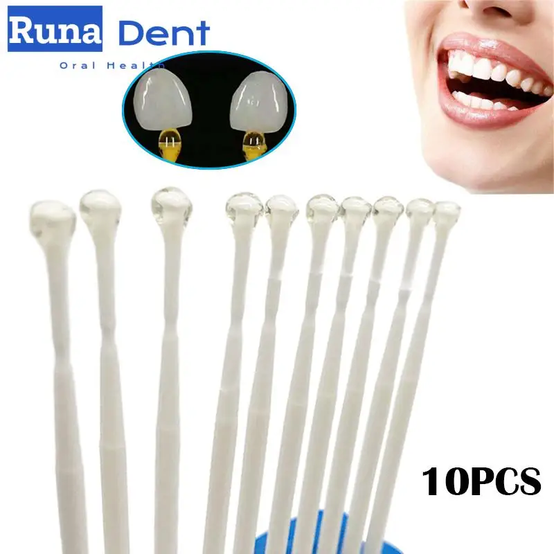 

10Pcs Dental Crown Matrice Adhesive Brackets Rods Refill Bonding Stick Dentistry Dental Tools