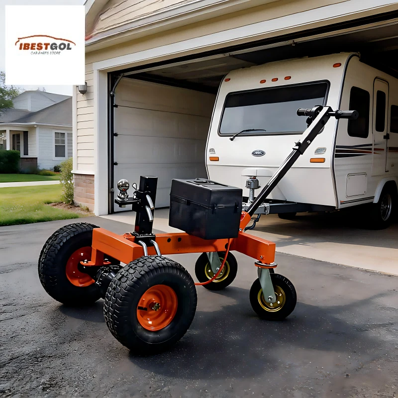Ibestgol 12V Electric Trailer Dolly 3500LBS Capacity 12Ah Battery Powered for RV Boat and Utility Trailers