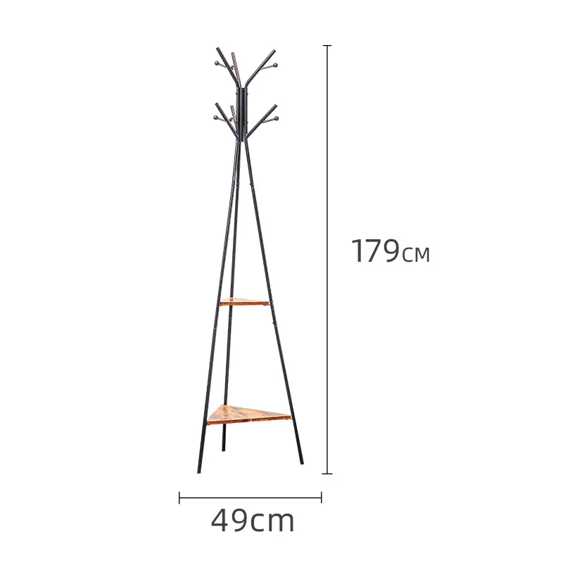 Coat rack, hat rack, hanger, floor-to-ceiling hanger, floor-to-ceiling hanger for household clothes, shelf, bag rack