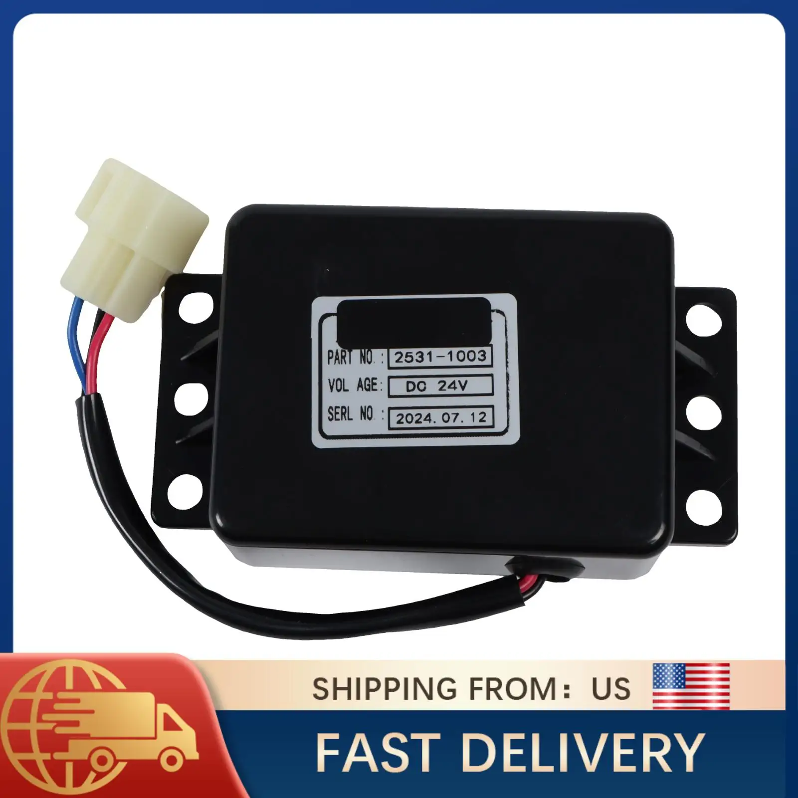 

Реле таймера преобразователя постоянного тока для Doosan DH220-5 DX225LC SOLAR 225LL, модуль управления экскаватором 2531-1003 2531-1003X, детали реле