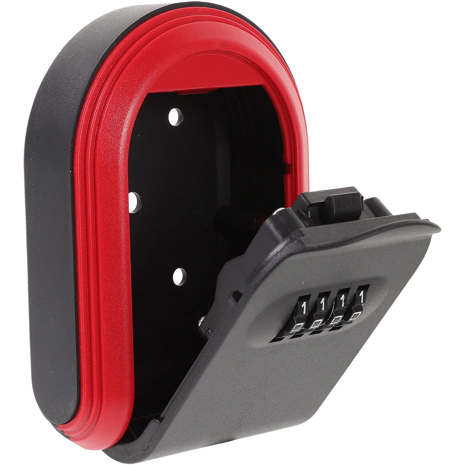 Key Lock Box Outdoor Wall Mount Spare Key Holder Small Security Lock Box for House Apartment Classroom