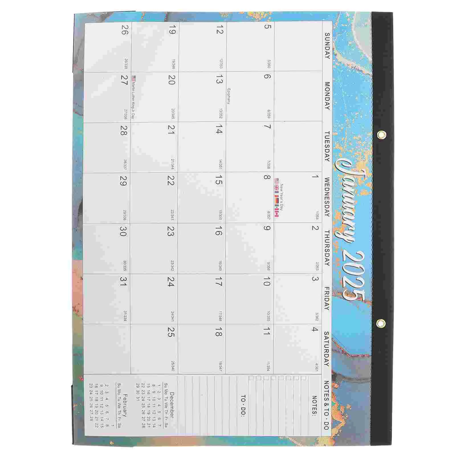 

2025-2026 Wall Calendar Jan 2025 - Jun 2026 Calendar Hanging Monthly Planner For Home School Office Scheduling And Planning