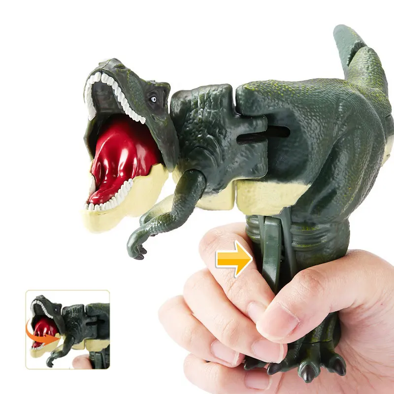 

Children's Dinosaur Toys Pressing Bites Trigger The T-Rex Boys and Girls, Moving Fidget Dinosaur Puzzle Gift