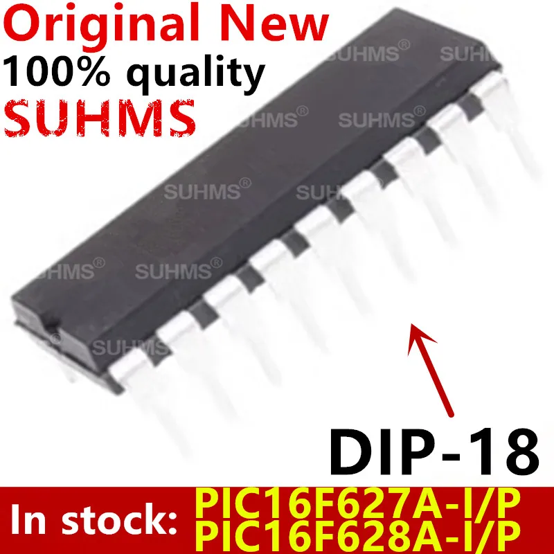 (1piece)100% New PIC16F627A PIC16F628A PIC16F627A-I/P PIC16F628A-I/P DIP-18 Chipset