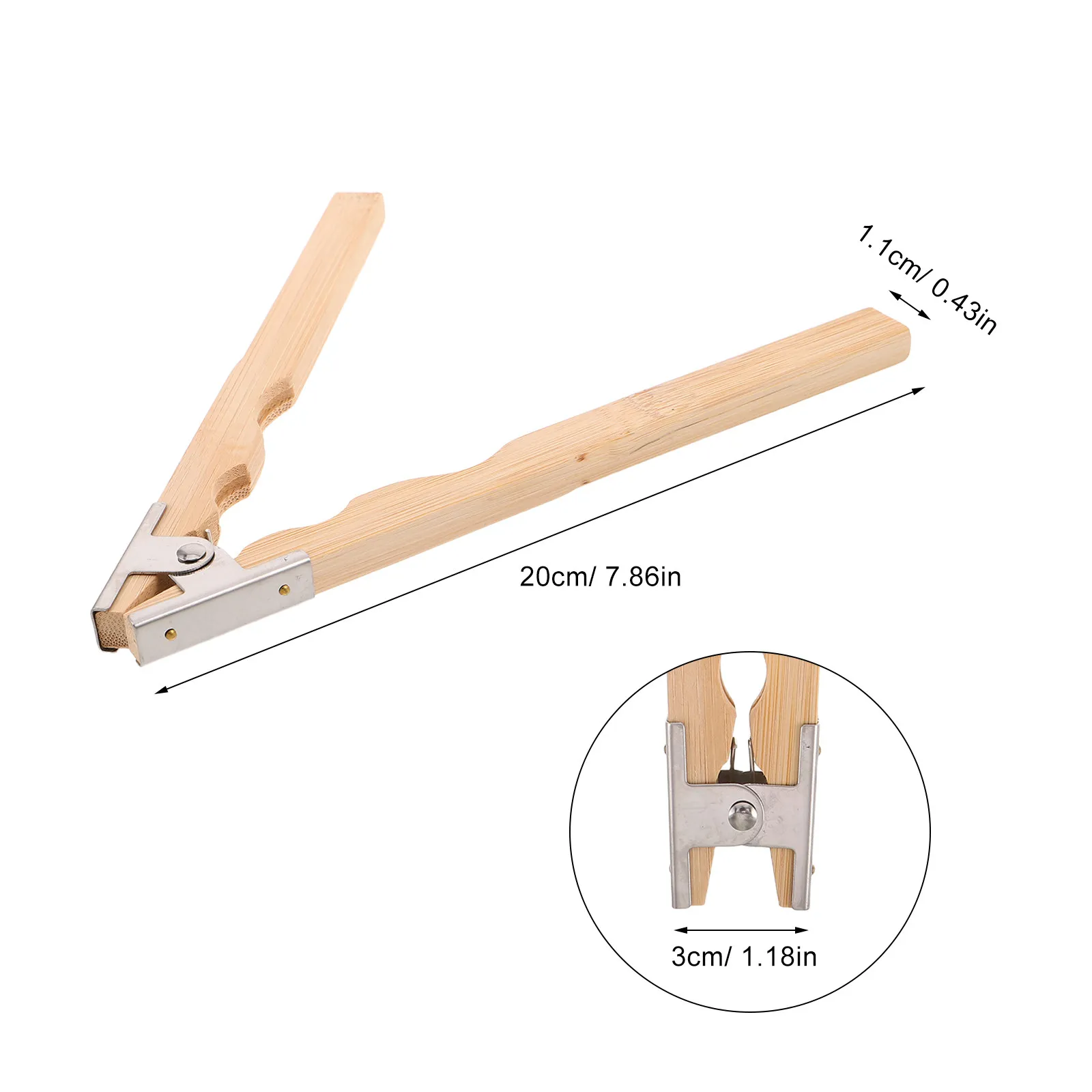 Wooden Ring Clamp Jewelry Processing Tool for Polishing Crafting Repair Ring Buffing Clamp Jeweler Benchwork Hand Tool