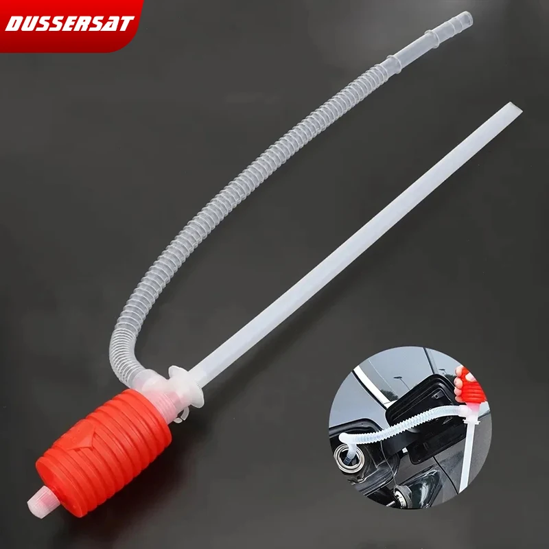 Plastic Automobile Oil Pumping Pipe Manual Oil Pump Pumping Water Fish Tank Replacement Sailor Pinch Oil Pump