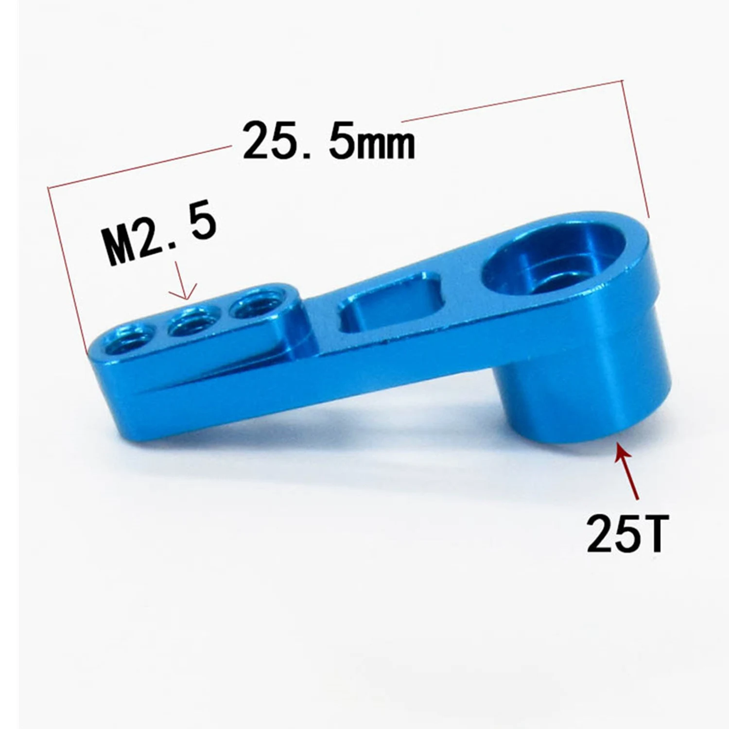 25T Servo Arm Horn Servo Pull Rod for WLtoys A959 A959-B A949 A969 A979 RC Car Upgrade Parts Accessories,Blue