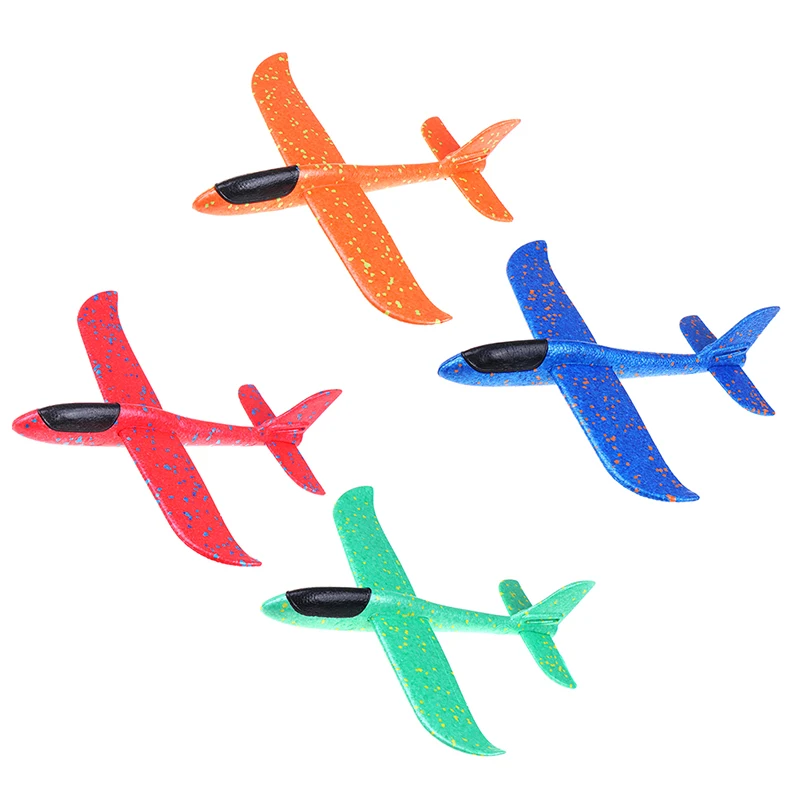 

37CM EPP Foam Hand Throw Airplane Outdoor Launch Glider Plane Kids Gift Toy 4 Colors