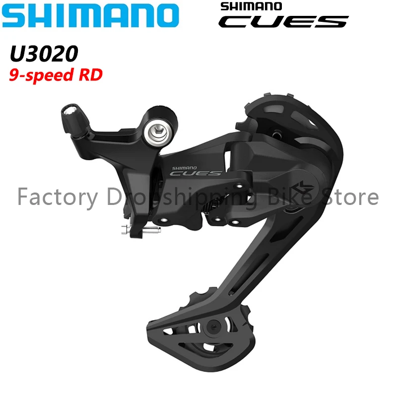 SHIMANO CUES U4000 2X9 Speed MTB Bike Groupset SL-U4000-9R RD-U3020 Derailleur CS-LG300 11-36T Cassette CN-LG500 Original Parts