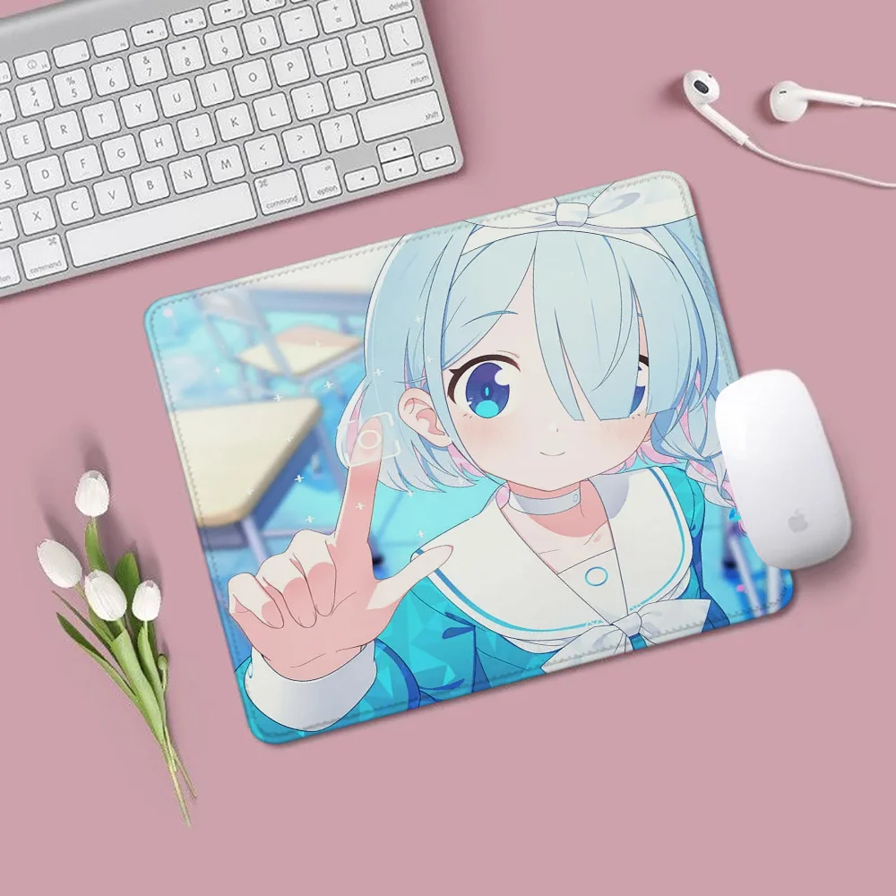 Blue Archive Small Mouse Pad for Computer Mouse Mousepad Gamer Desk Mat Office Desk Accessories Gaming Mats Offices Anime Mause