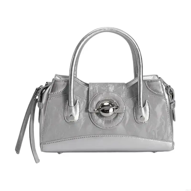 

Trendy Motorcycle Bag PU Leather Shoulder Bags Handbag for Fashion Enthusiasts 20CA