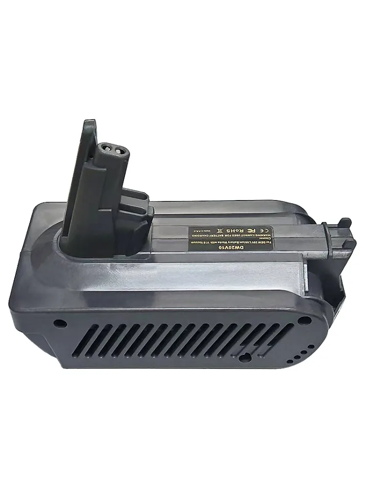 Konwerter baterii DW20V10 do akumulatorów litowych Dewalt 18/20V, kompatybilny z odkurzaczem Dyson V10 Animal Hair-specific. — zdjęcie produktu 7